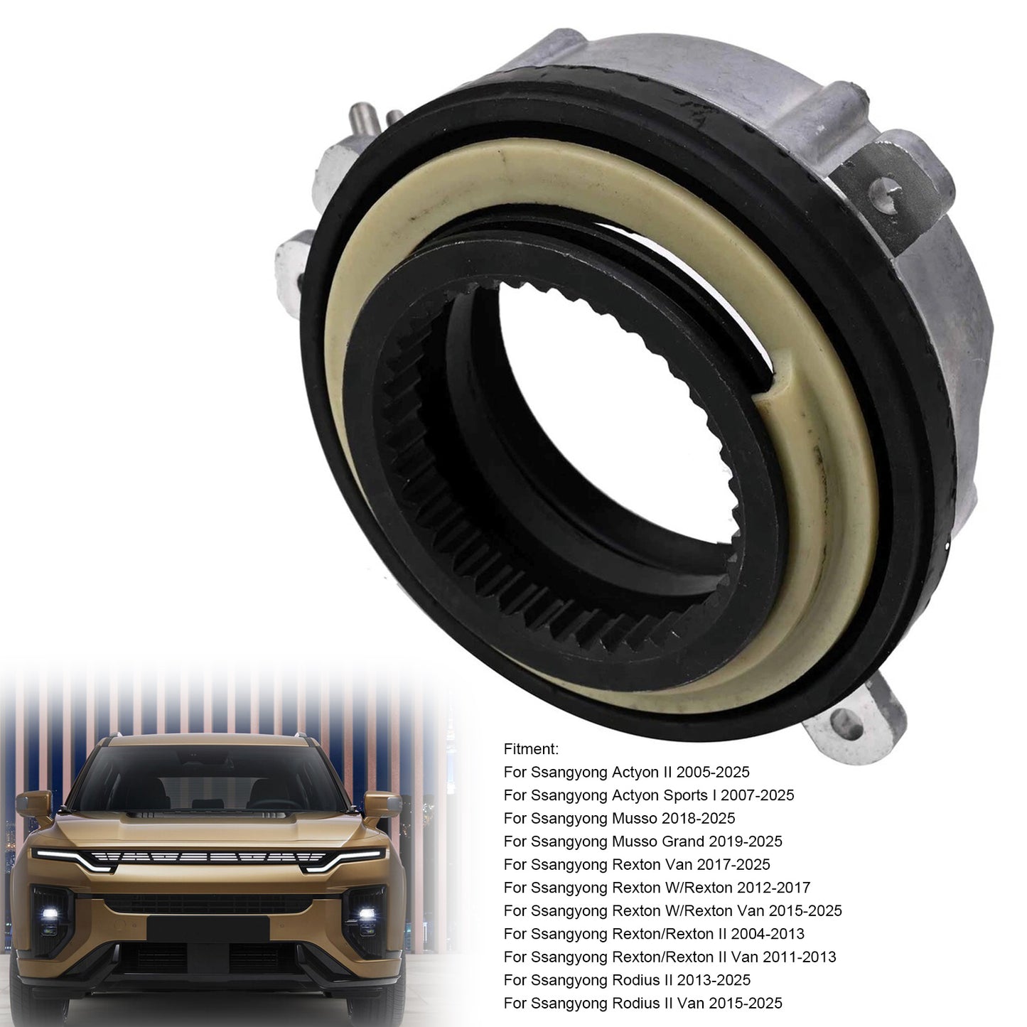 2005-2025 Ssangyong ACTYON 4151009000 Front Manual Wheel Locking Hub