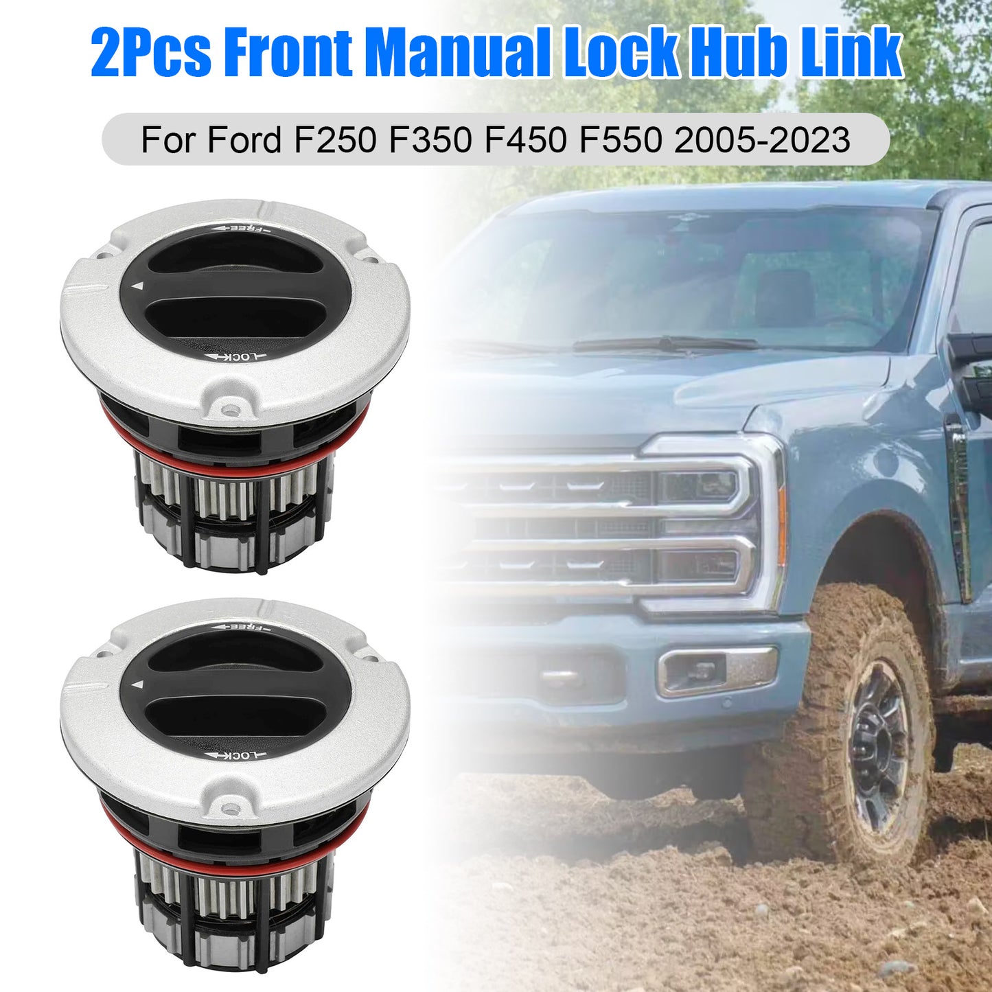 2005-2023 Ford F-350 Super Duty BC3Z3B396B Front Manual Lock Hub Link