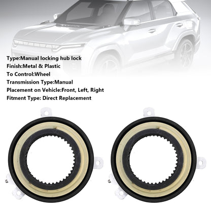 2017-2025 Ssangyong Rexton Van 4151009000 2Pcs Front Manual Wheel Locking Hub