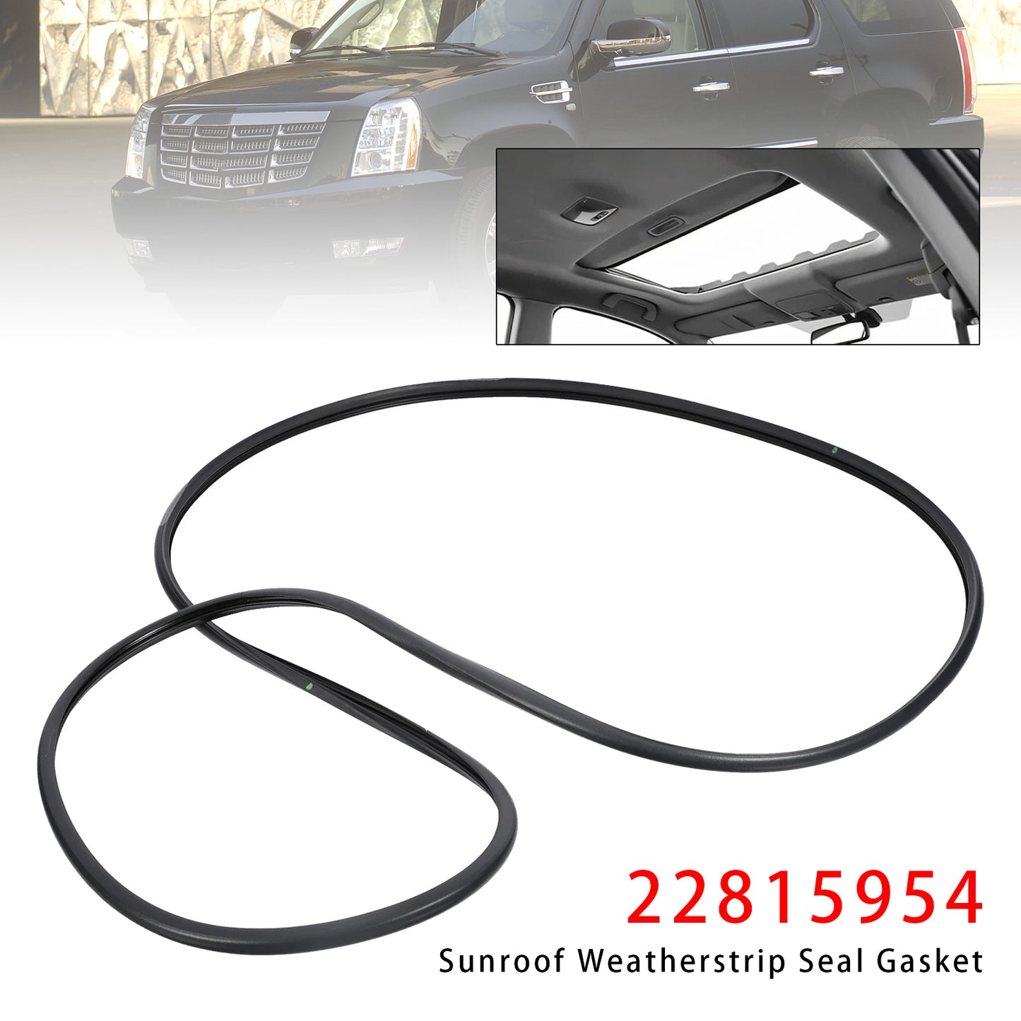 2007-2013 Chevrolet Suburban 2500 22815954 Sunroof Weatherstrip Seal Gasket