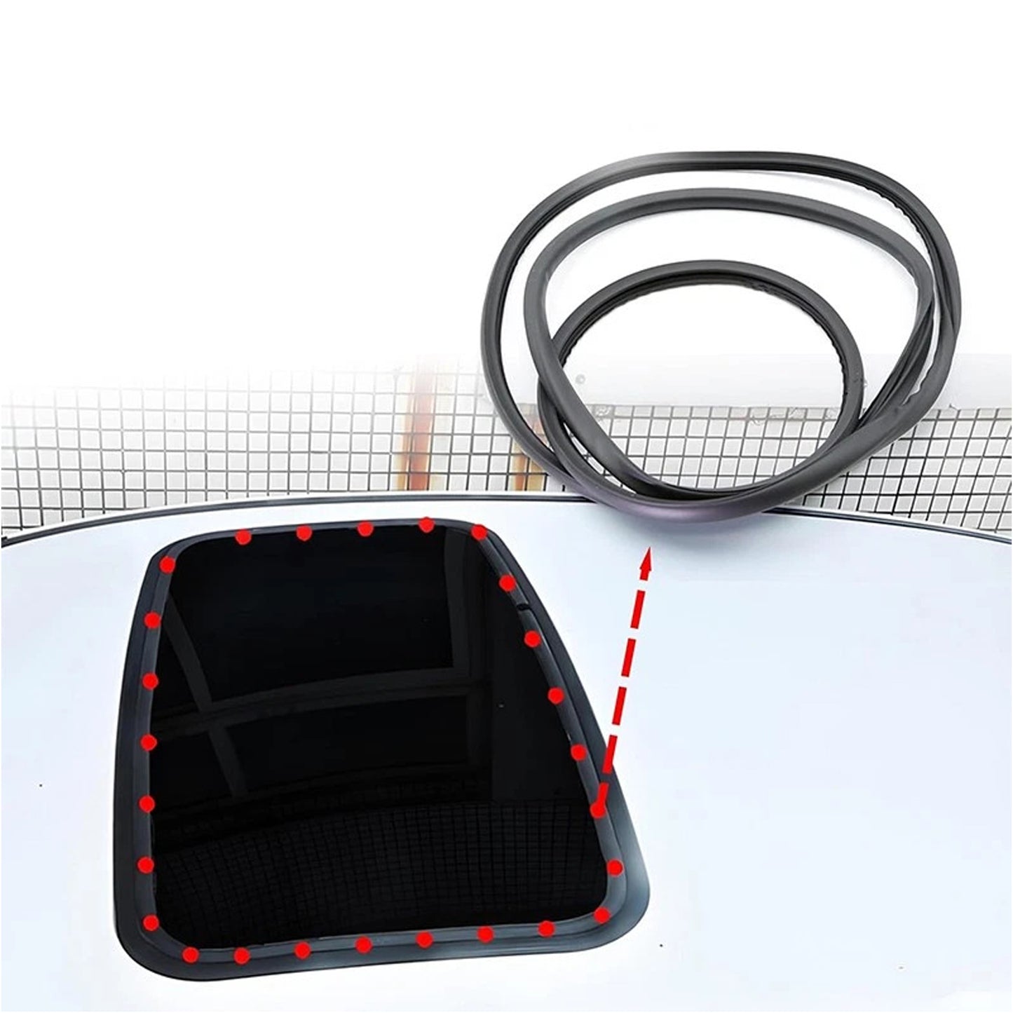 2007-2013 Chevrolet Suburban 2500 22815954 Sunroof Weatherstrip Seal Gasket