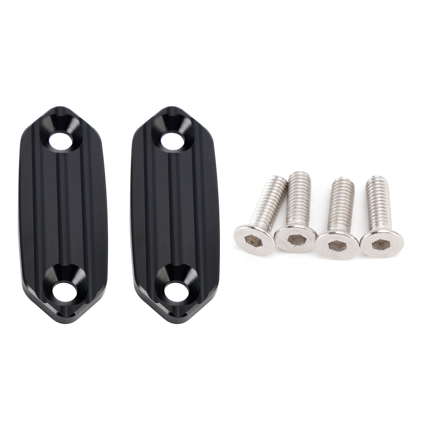 2021-2026 Kawasaki Ninja ZX-6R ZX636 KRT Mirror Block Off Plates Delete Kit