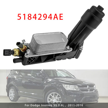 Chrysler Jeep Ram 3.6L 5184294AE Engine Oil Cooler Filter Housing