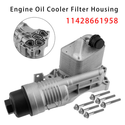 2020-2022 BMW X1 L3 L4 1.5L 2.0L 11428661958 Engine Oil Cooler Filter Housing
