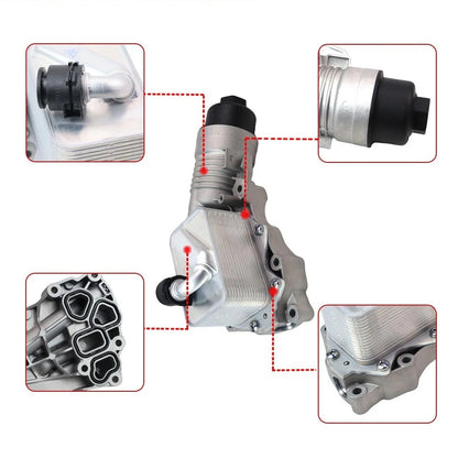 2020-2022 BMW X1 L3 L4 1.5L 2.0L 11428661958 Engine Oil Cooler Filter Housing