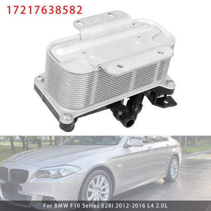 2012-2016 BMW F10 Series 528i L4 2.0L 17217638582 Transmission Oil Cooler with Thermostat