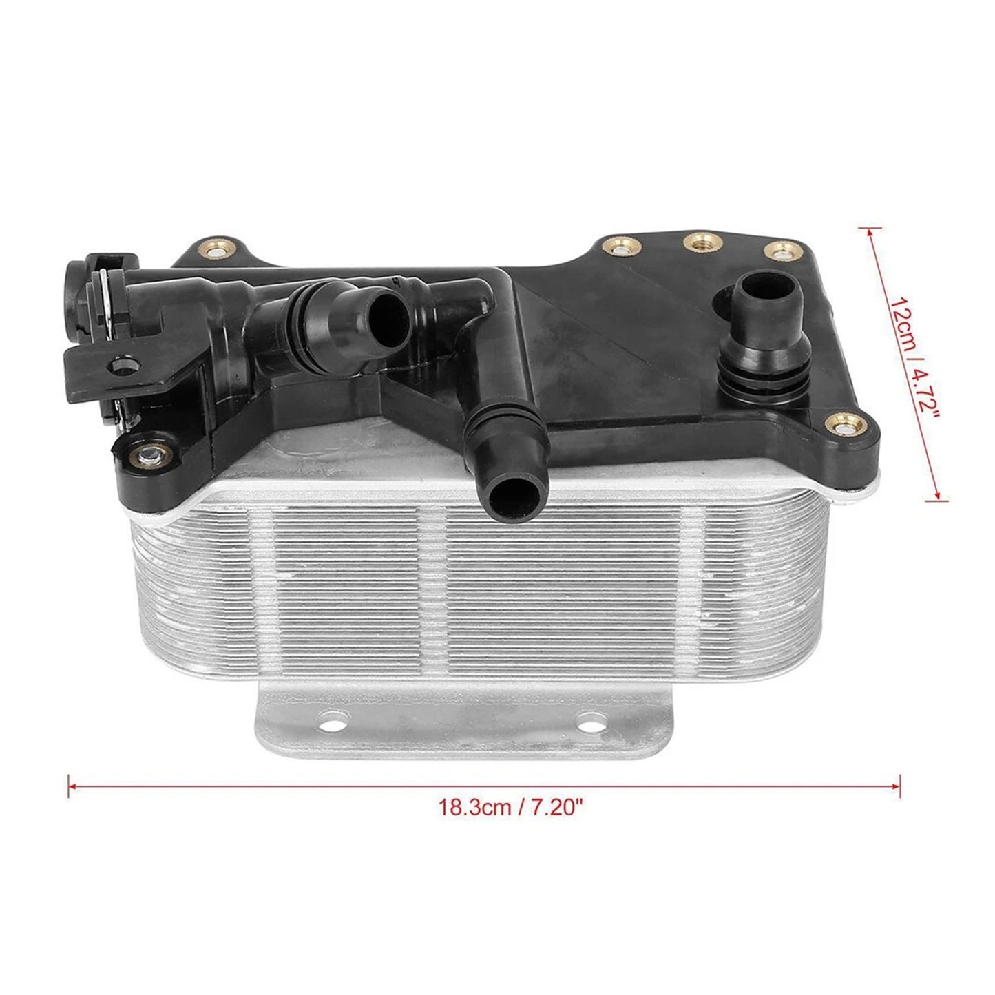 2012-2016 BMW F10 Series 528i L4 2.0L 17217638582 Transmission Oil Cooler with Thermostat