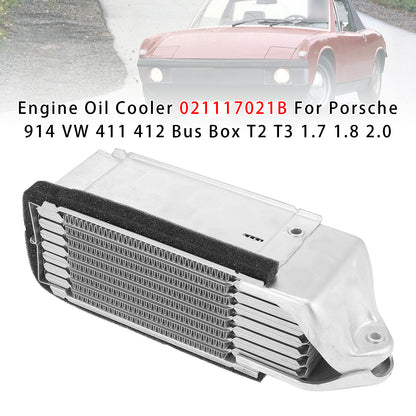 Porsche 914 VW 411 412 Bus Box T2 T3 1.7 1.8 2.0 021117021B Engine Oil Cooler