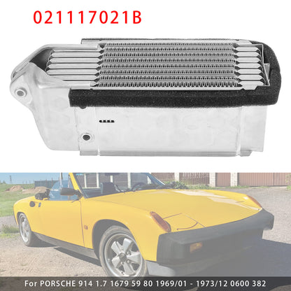 Porsche 914 VW 411 412 Bus Box T2 T3 1.7 1.8 2.0 021117021B Engine Oil Cooler