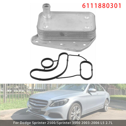 2015 Mercedes-Benz C200 L4 2.0L Sprinter 2010-2012 L4 2.1L 6111880301 Engine Oil Cooler