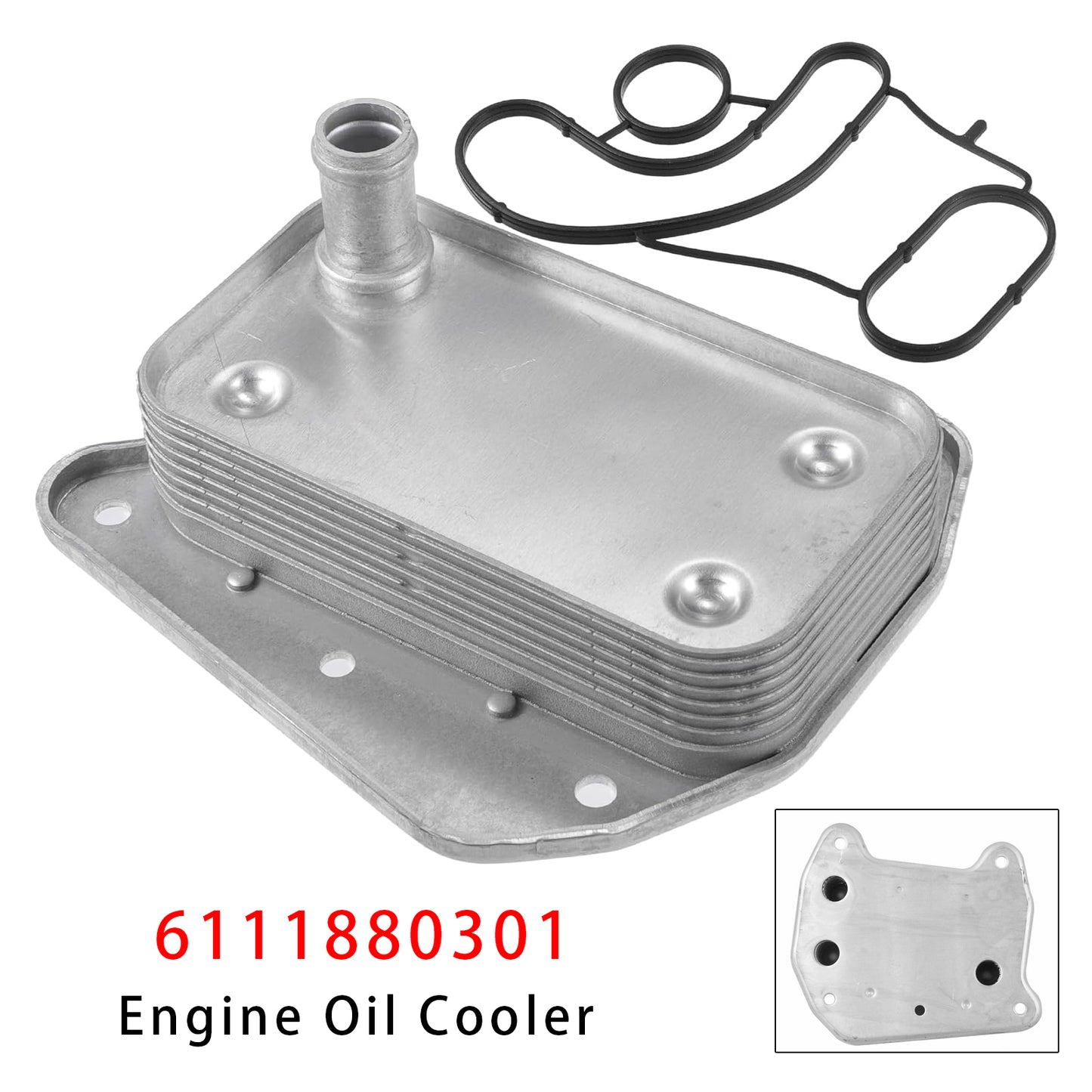 2015 Mercedes-Benz C200 L4 2.0L Sprinter 2010-2012 L4 2.1L 6111880301 Engine Oil Cooler