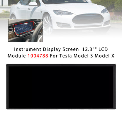2012-2016 Tesla Model S 1004788 Instrument Display Screen 12.3" LCD Module