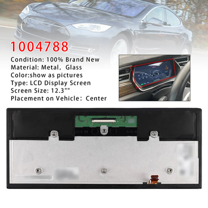 2012-2016 Tesla Model S 1004788 Instrument Display Screen 12.3" LCD Module
