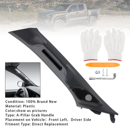 2024-2026 Toyota Tacoma Gen 4th Black Driver Side A-Pillar Grab Handle