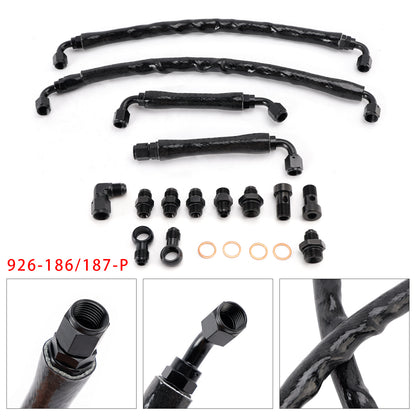 2015-2017 Lincoln Navigator 926-186/187-P Turbocharger Coolant Line Upgrade Kit