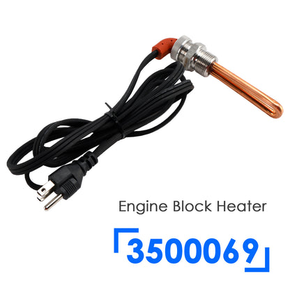 2003-2010 Interna-tional VT275 VT365 3500069 Engine Block Heater