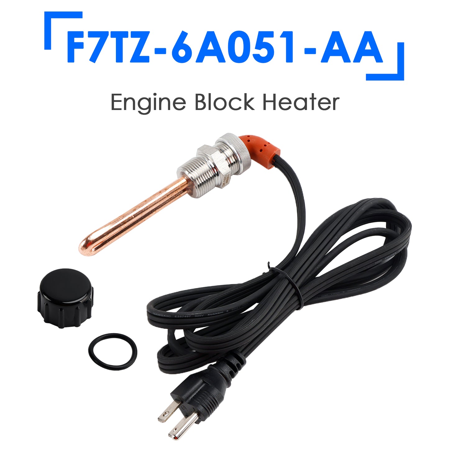 97-03 Ford 7.3 7.3L Diesel 120V 1000W F7TZ-6A051-AA Engine Block Heater