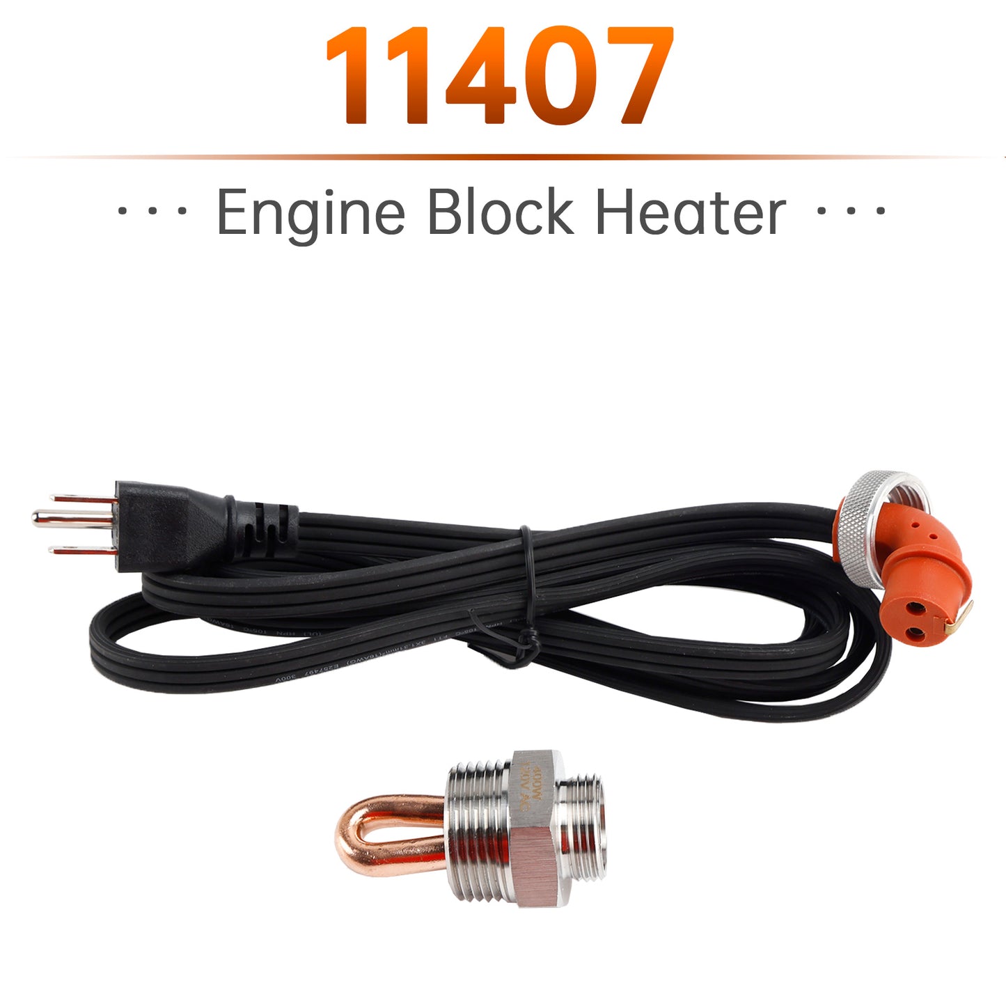 Yanmar 3T72HLE 4TN82E 4TNE98 YYDXL4.4 1 D4T 11407 Engine Block Heater