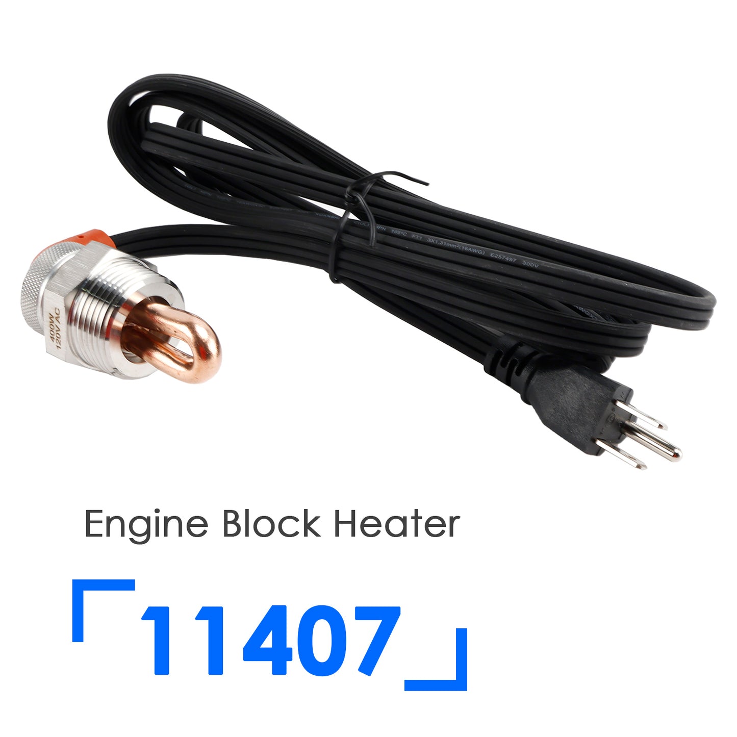 Yanmar 3T72HLE 4TN82E 4TNE98 YYDXL4.4 1 D4T 11407 Engine Block Heater