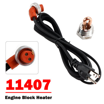 Yanmar 3T72HLE 4TN82E 4TNE98 YYDXL4.4 1 D4T 11407 Engine Block Heater