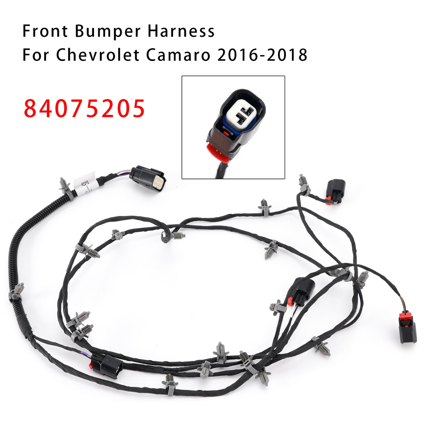 2016-2018 Camaro 84075205 Front Bumper Grille Bumper Components Harness