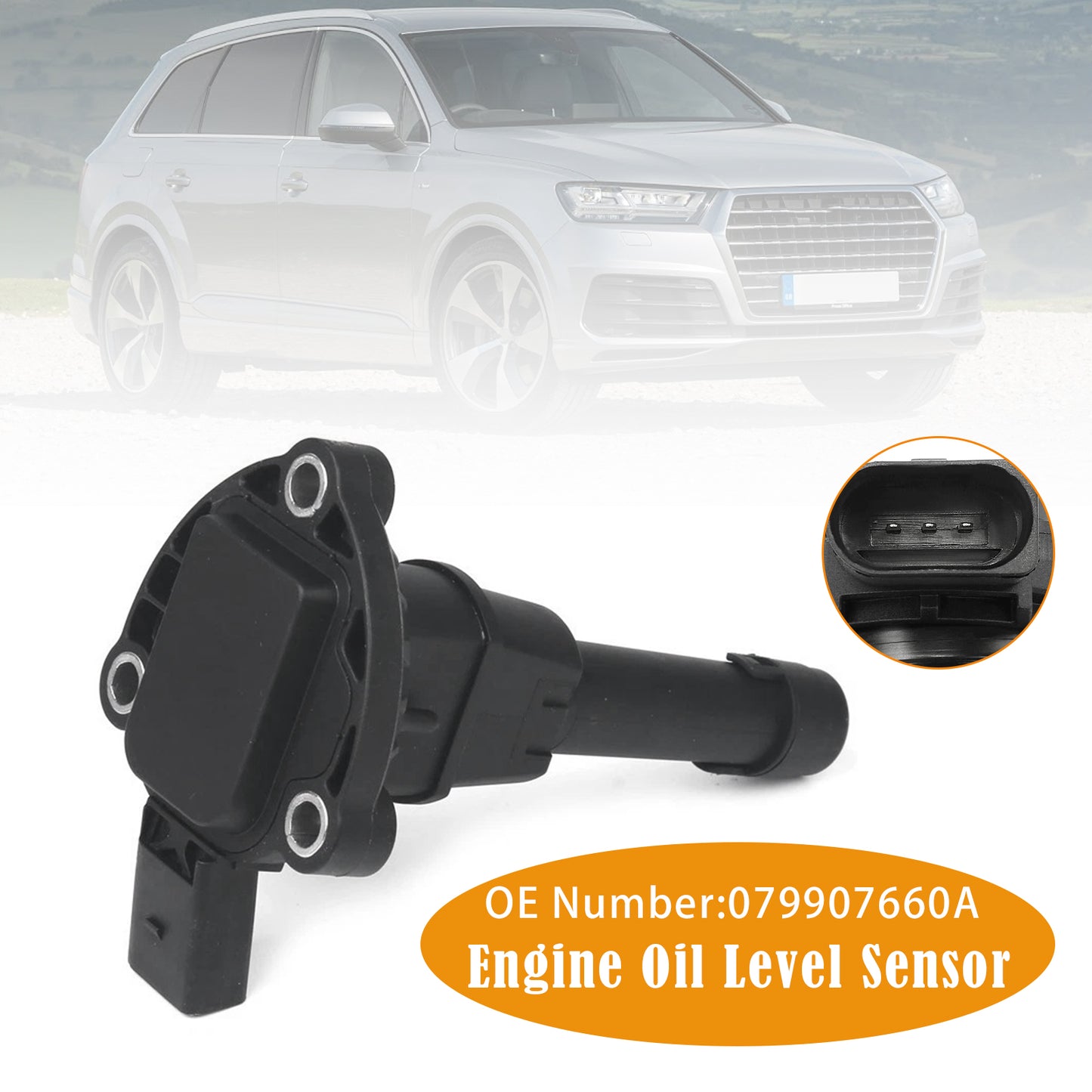 Audi A4 A5 A6 A7 A8 Q5 Q7 3.0 TDI 079907660A Engine Oil Level Sensor