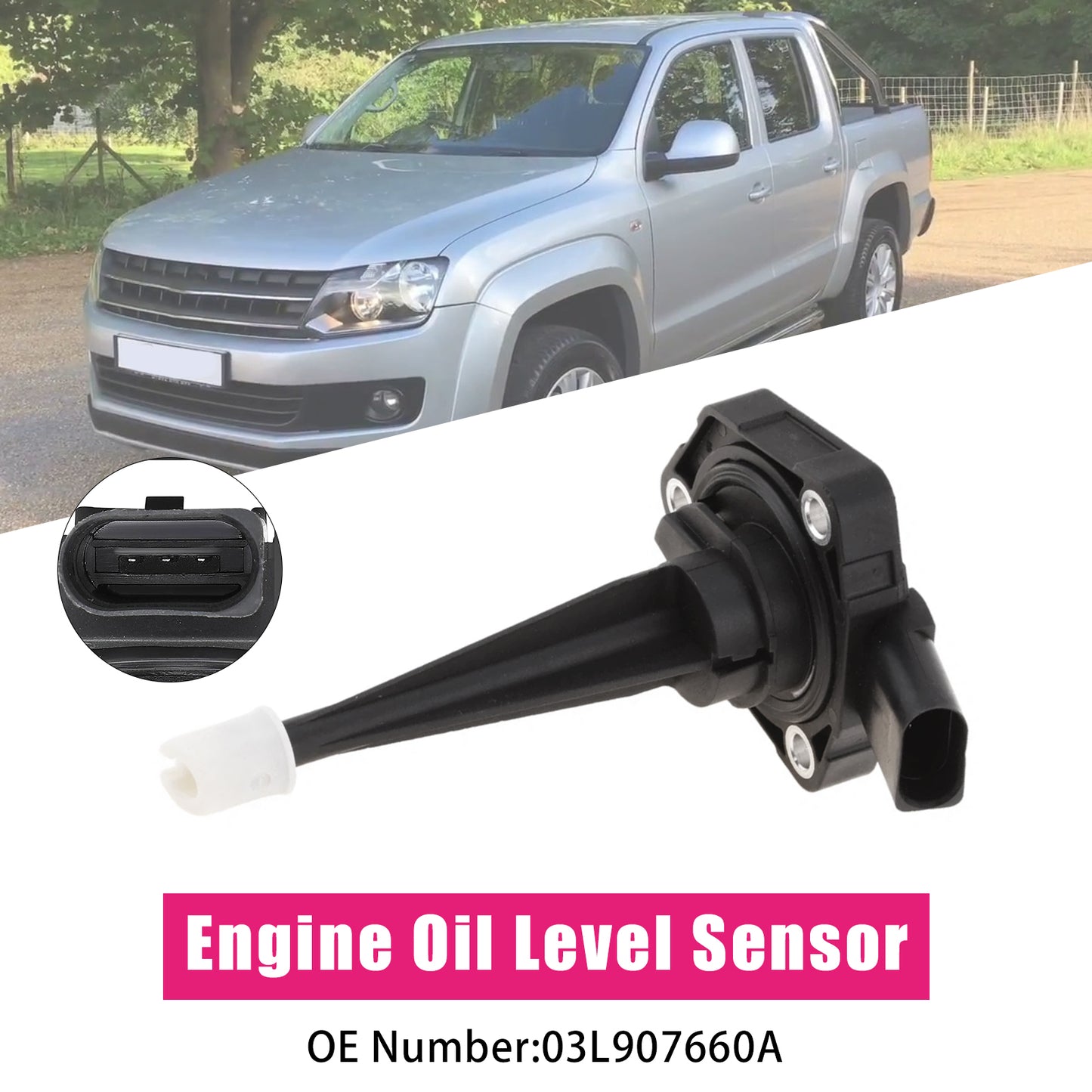 Audi A4 A5 A8 Q5 VW Amarok Transporter 03L907660A Engine Oil Level Sensor
