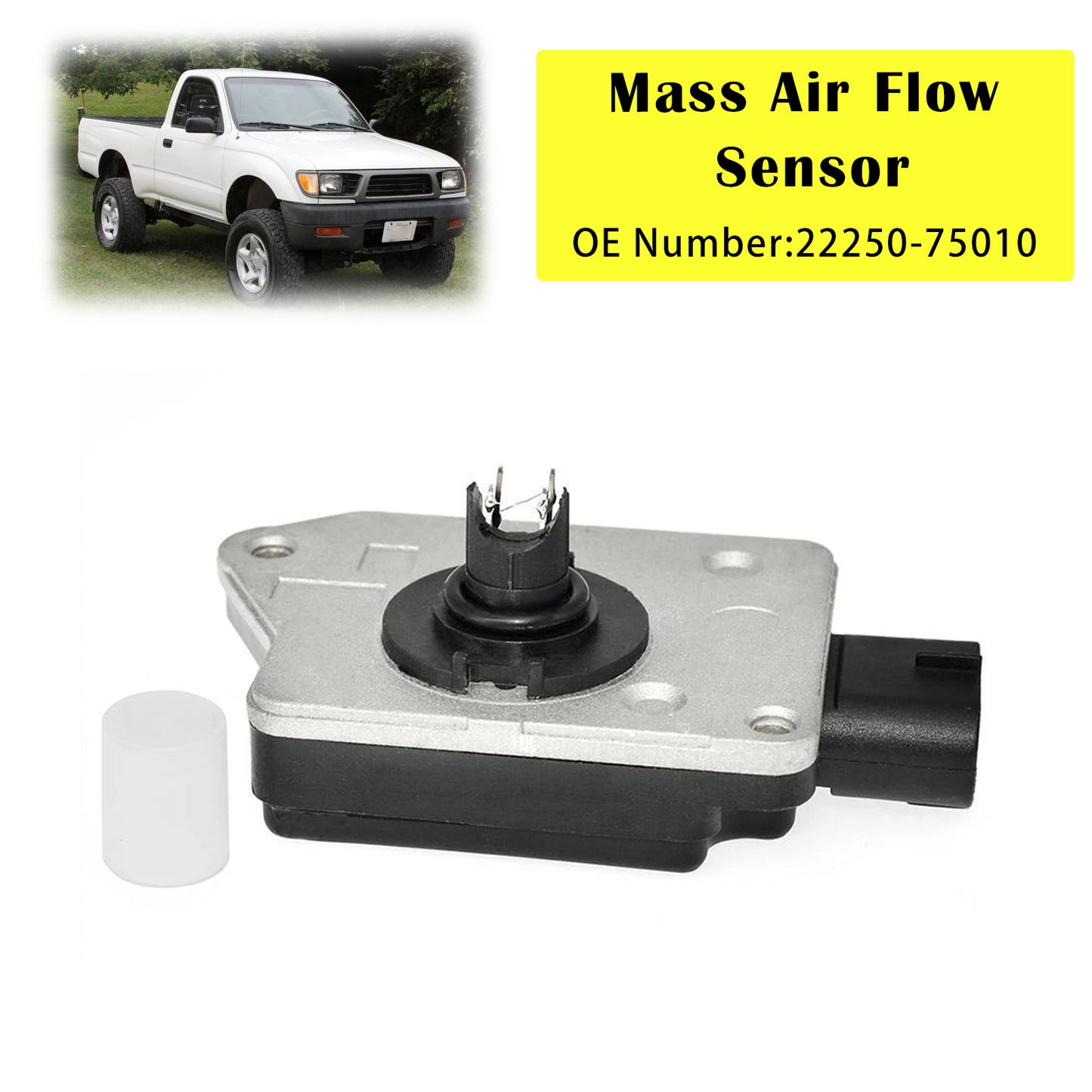 1995-1996 Toyota Tacoma 2.7L and 4WD 22250-75010 Mass Air Flow Sensor