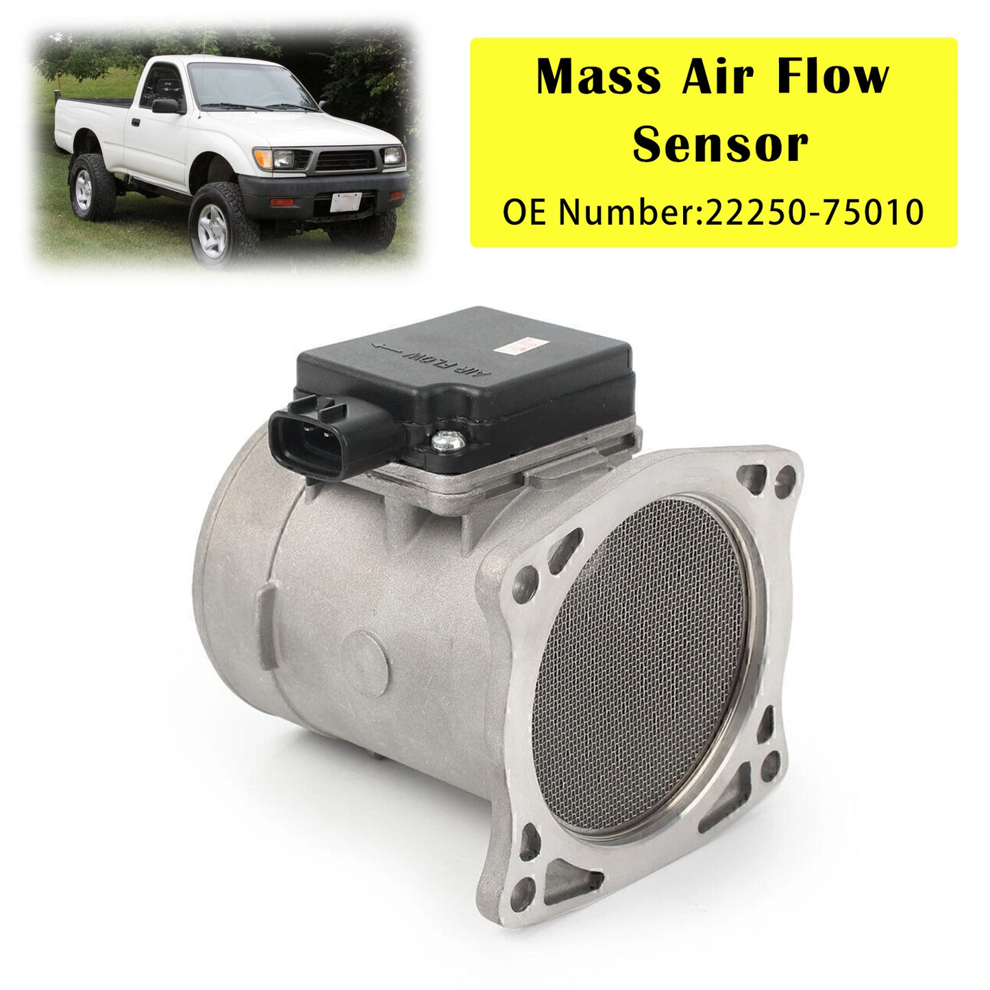1996 Toyota 4Runner 2.7L 22250-75010 Mass Air Flow Sensor