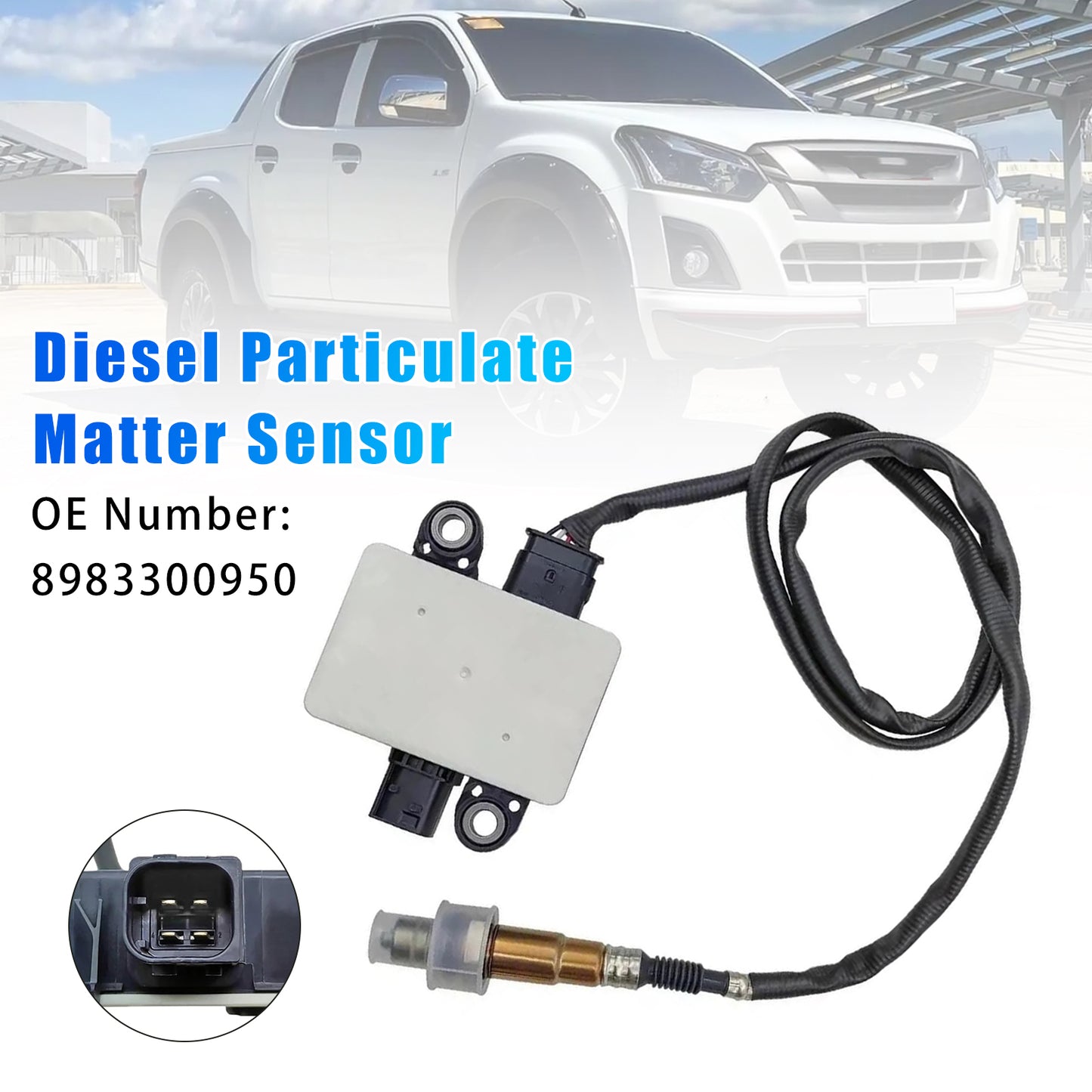 Isuzu D-MAX 8983300950 Diesel Particulate Matter Sensor PM Sensor Fit
