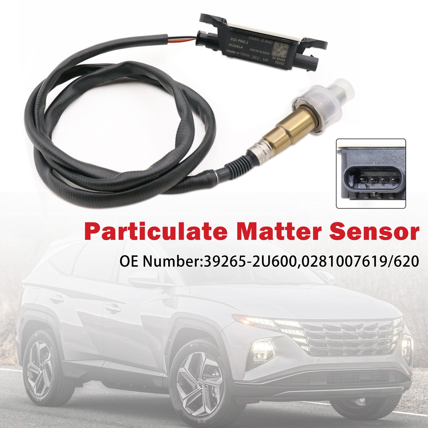 2011-2022 Hyundai Kia Tucson III 39265-2U600 Particulate Matter Sensor