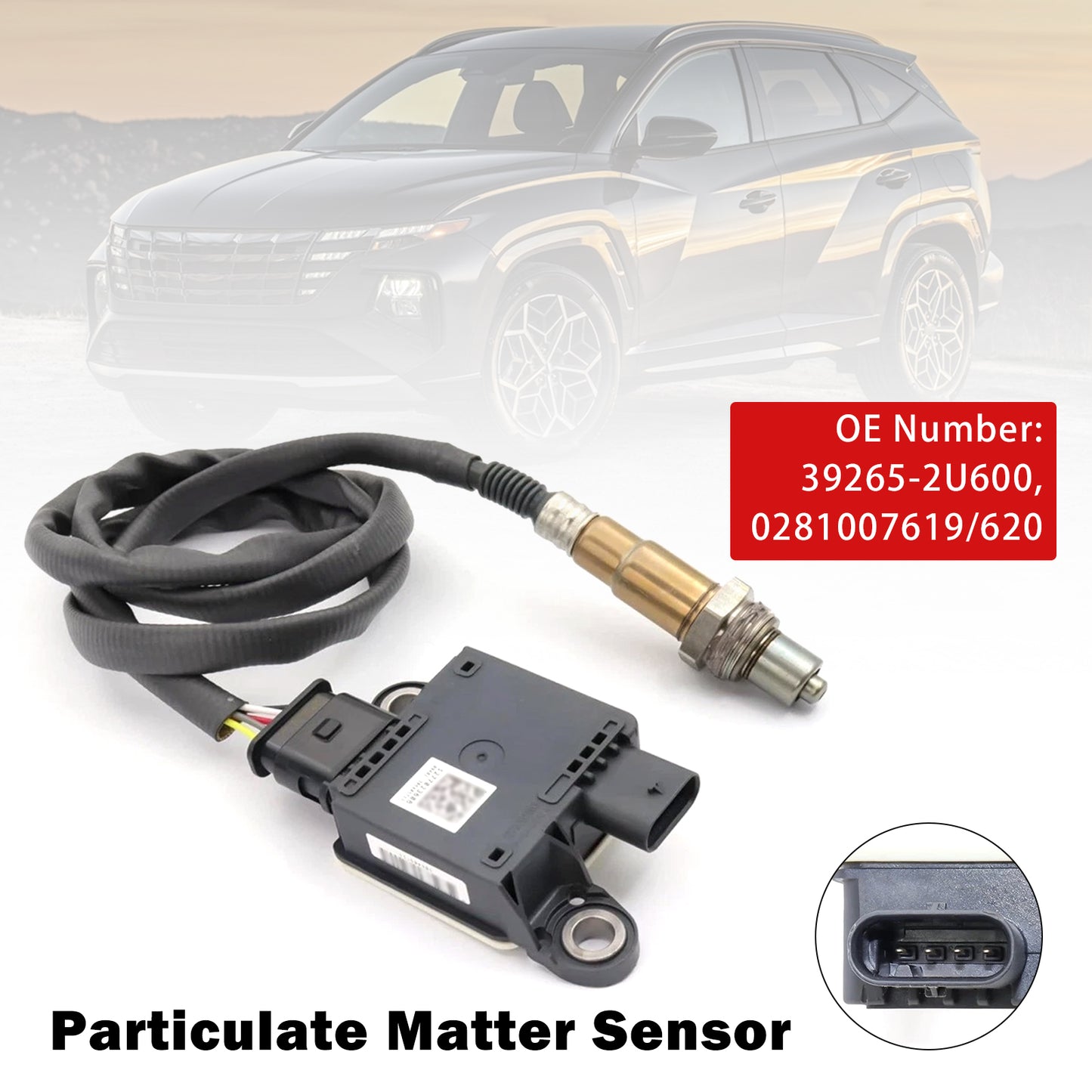 2011-2022 Hyundai Kia Tucson III 39265-2U600 Particulate Matter Sensor