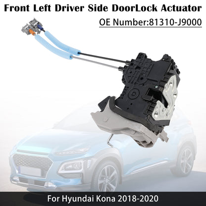 18-20 Hyundai Kona 81310-J9000 Front Left Driver Side Door Lock Actuator