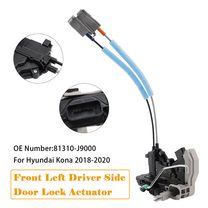 18-20 Hyundai Kona 81310-J9000 Front Left Driver Side Door Lock Actuator