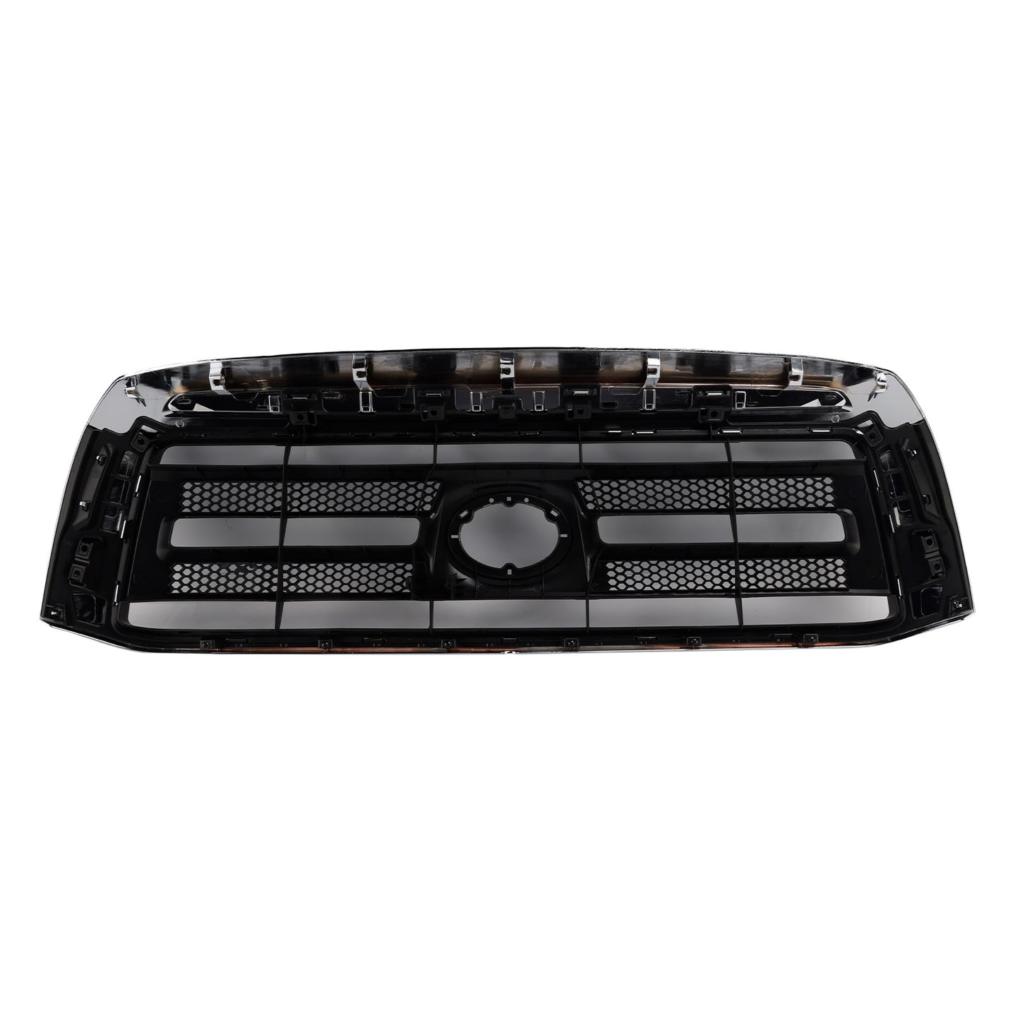 2006-2009 Toyota Tundra Matte Black Chrome Front Bumper Grill Grille Fit