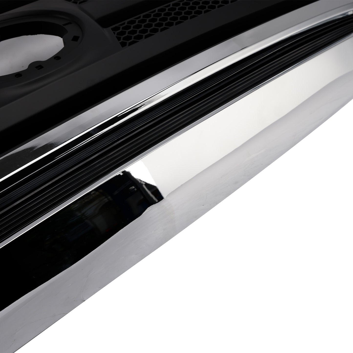 2006-2009 Toyota Tundra Matte Black Chrome Front Bumper Grill Grille Fit