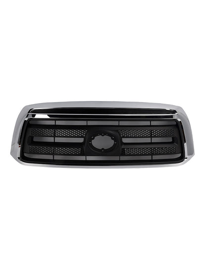 2006-2009 Toyota Tundra Matte Black Chrome Front Bumper Grill Grille Fit