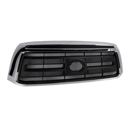 2006-2009 Toyota Tundra Matte Black Chrome Front Bumper Grill Grille Fit