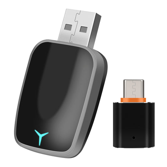 2 in 1 USB Car Dongle Connect Box Wireless Apple Carplay Android Auto Adapter