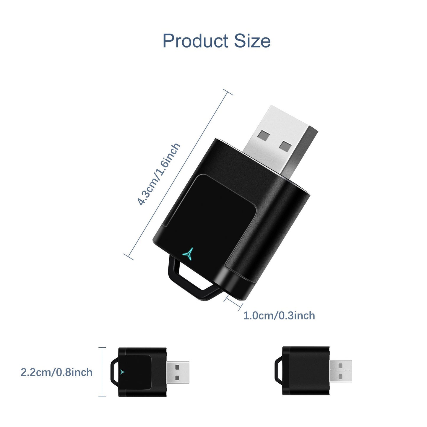 2 in 1 Wireless Apple Carplay Android Auto Adapter USB Car Dongle Connect Box