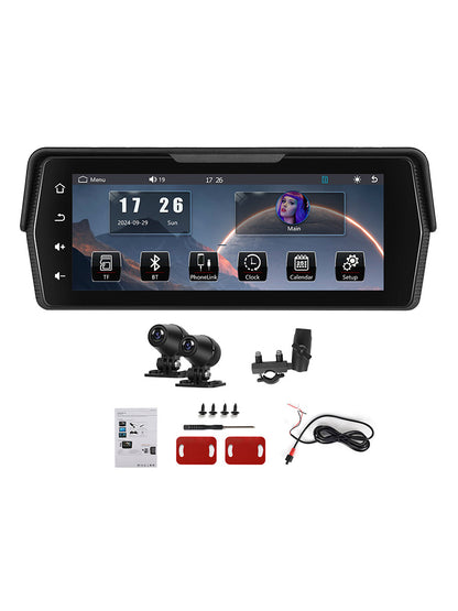 Motorcycles 6.86-inch PND Dual Recording Wireless CarPlay Android Auto