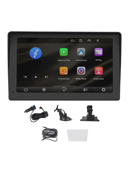 7-inch Car Display Screen Apple CarPlay Android Auto Apple AirPlay 12 LED Camera