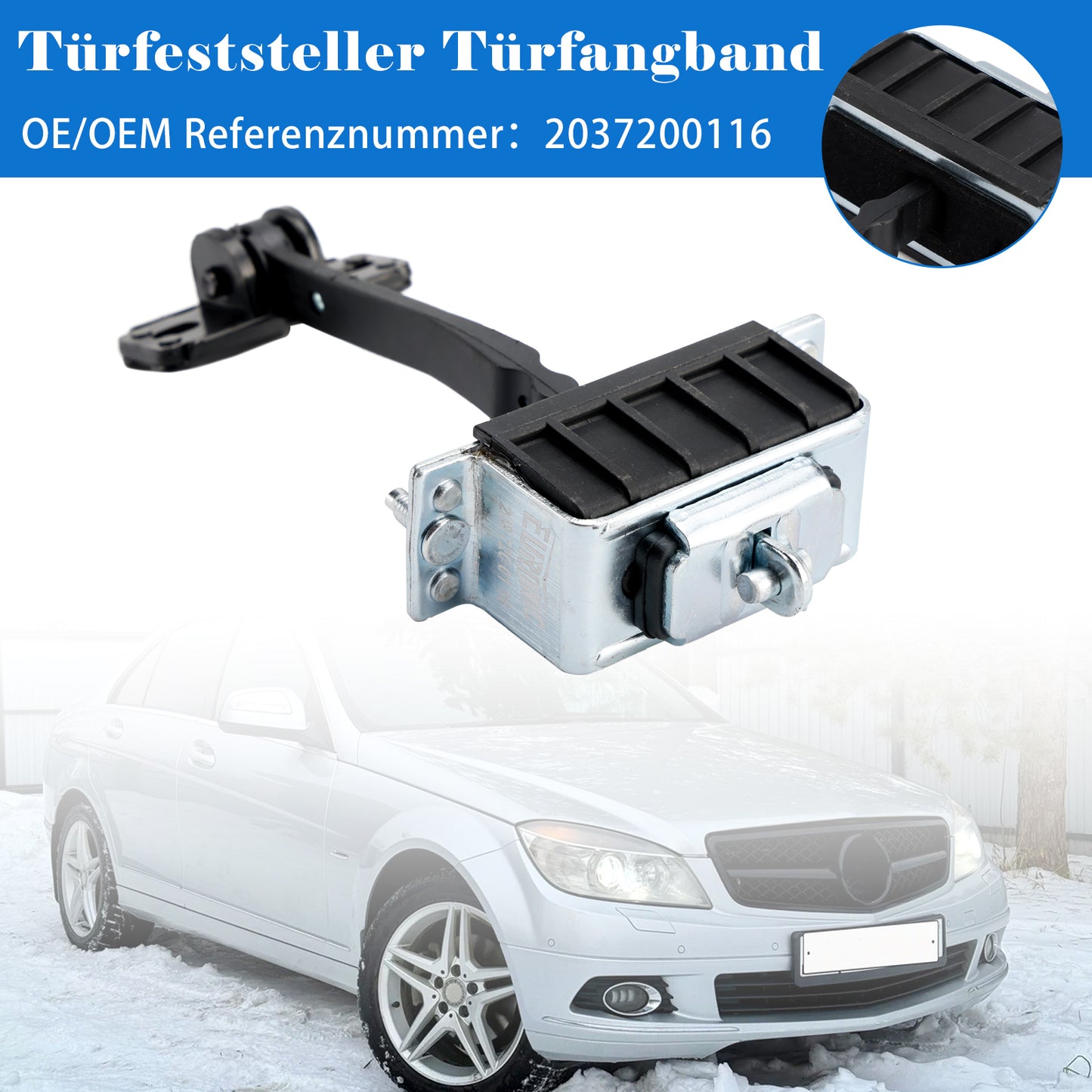 2002-2004 Mercedes-Benz C32 AMG 2037200116 Left or Right Door Check