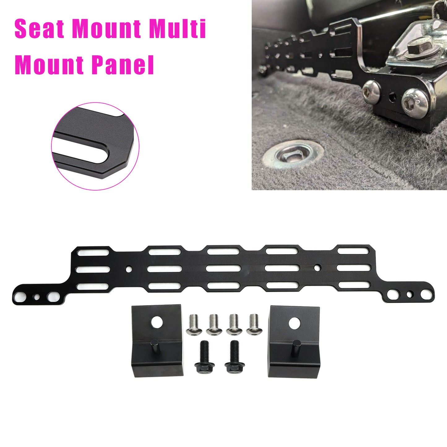 2006-2014 Toyota FJ Cruiser Seat Mount Multi Mount Panel