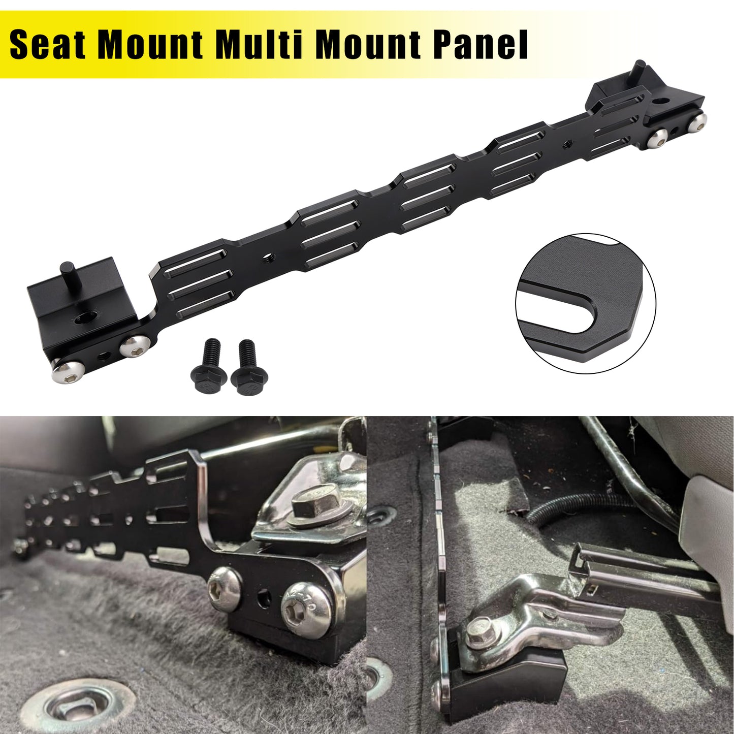 2006-2014 Toyota FJ Cruiser Seat Mount Multi Mount Panel