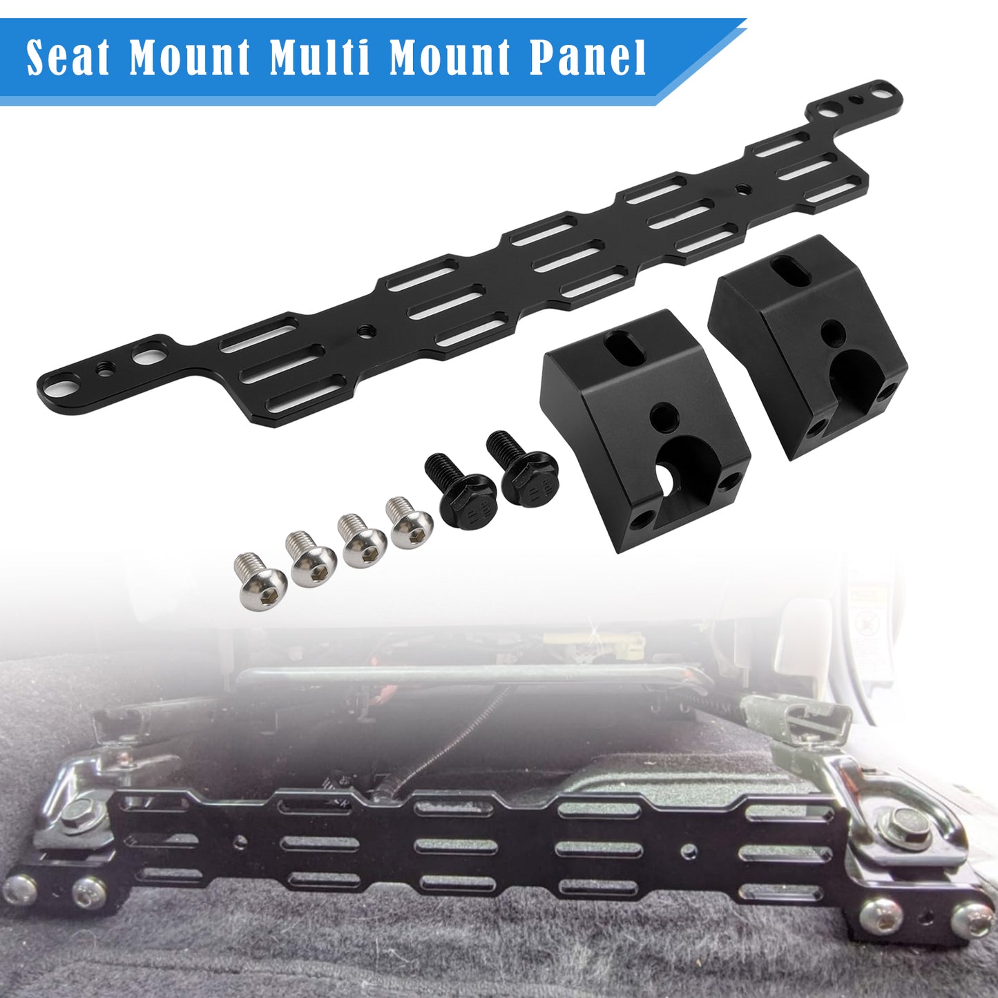 2006-2014 Toyota FJ Cruiser Seat Mount Multi Mount Panel