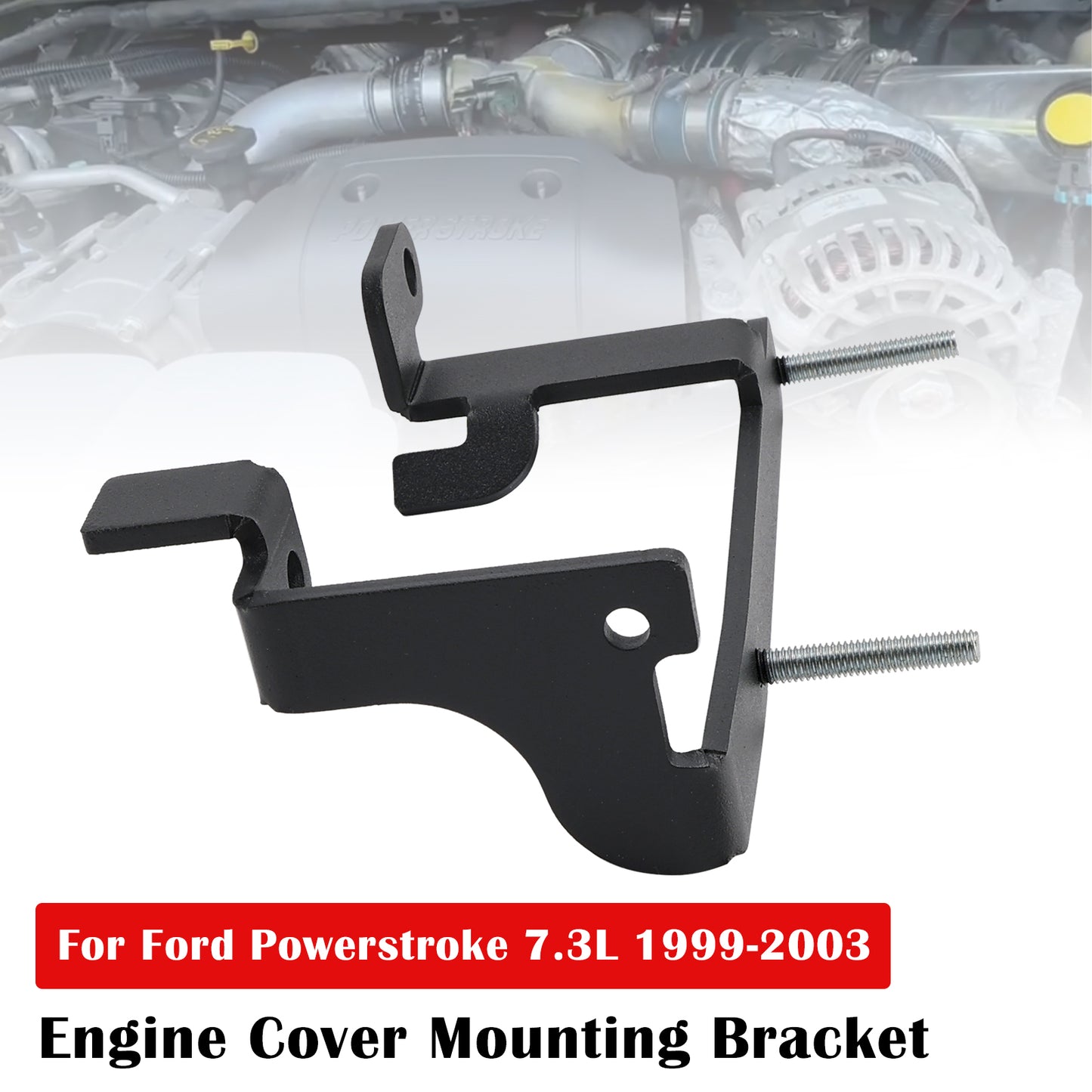 1999-2003 Ford Powerstroke 7.3L YC3Z-6A955-AA Engine Cover Mounting Bracket