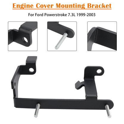 1999-2003 Ford Powerstroke 7.3L YC3Z-6A955-AA Engine Cover Mounting Bracket