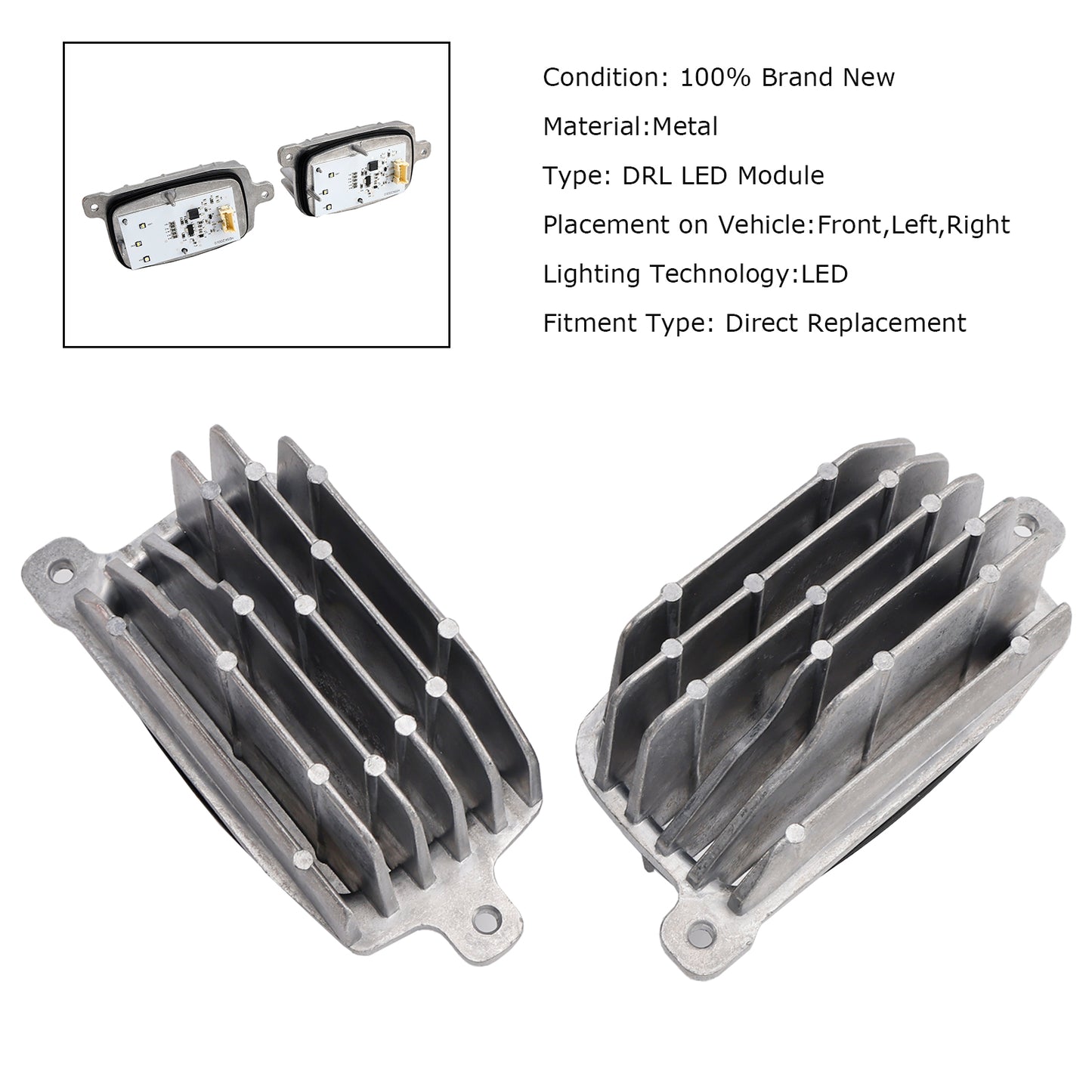 Renault Megane IV Left & Right Headlight DRL Control Module