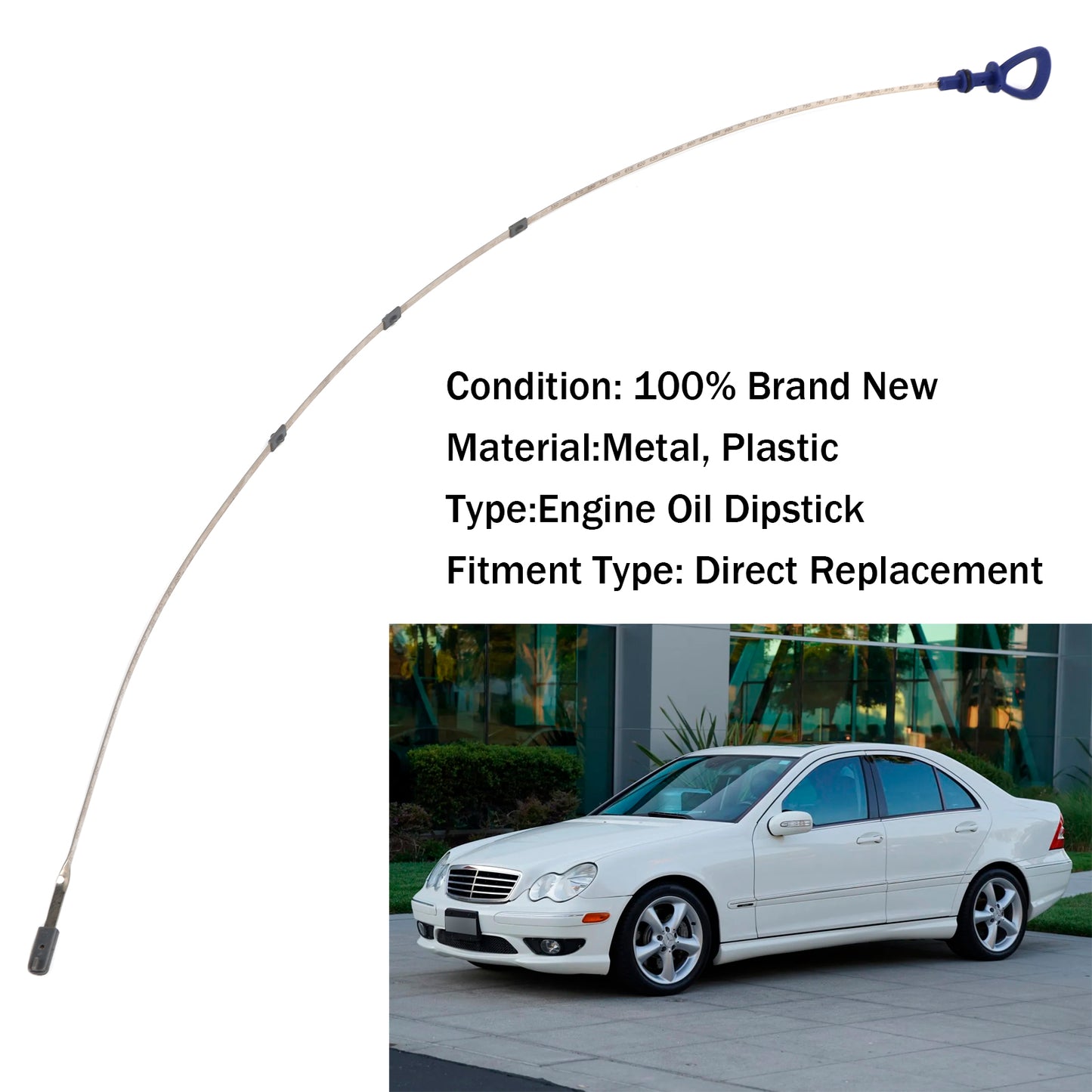 Mercedes-Benz S430 R500 E320 120589072100 Engine Oil Dipstick Dip Stick